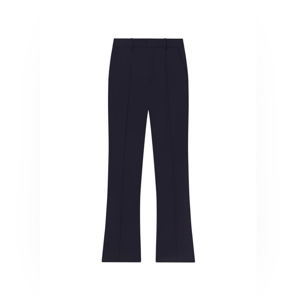 A.L.C $450 Simon Stretch Cotton Pant Midnight Navy NWT - Picture 6 of 6